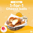 BHC Chicken - 1-FOR-1 Cheese Balls - Singapore Promo