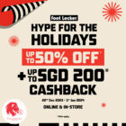 Foot Locker - UP TO 50% OFF Selected Items - Singapore Promo