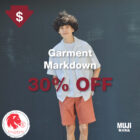 MUJI - 30% OFF Variety Garments - Singapore Promo