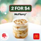 McDonald's - 2 FOR $4 McFlurry - Singapore Promo