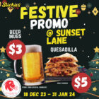 Stickies Bar - $3 Beer Mug & $5 Quesadilla - Sinagpore Promo