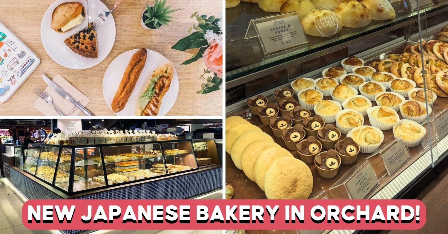 Kamome Bakery Opens At Paragon With Japanese Buns, Fruit Sando And More