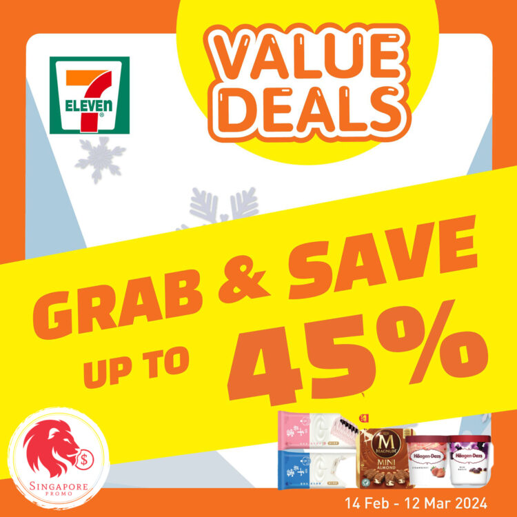 7-Eleven - UP TO 45% OFF Icy Deals - Singapore Promo