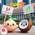 Boost Juice Bar - $1 OFF Original Drinks - Singapore Promo