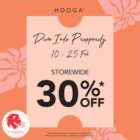 HOOGA - 30% OFF Storewide - Singapore Promo