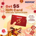 Royce - $5 ROYCE Gift Card - Singapore Promo