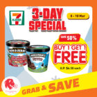 7-Eleven - Buy 1 FREE 1 Ben & Jerry's Ice Cream - Singapore Promo