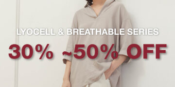 MUJI - 50% off Lyocell & Breathable Series - Singapore Promo