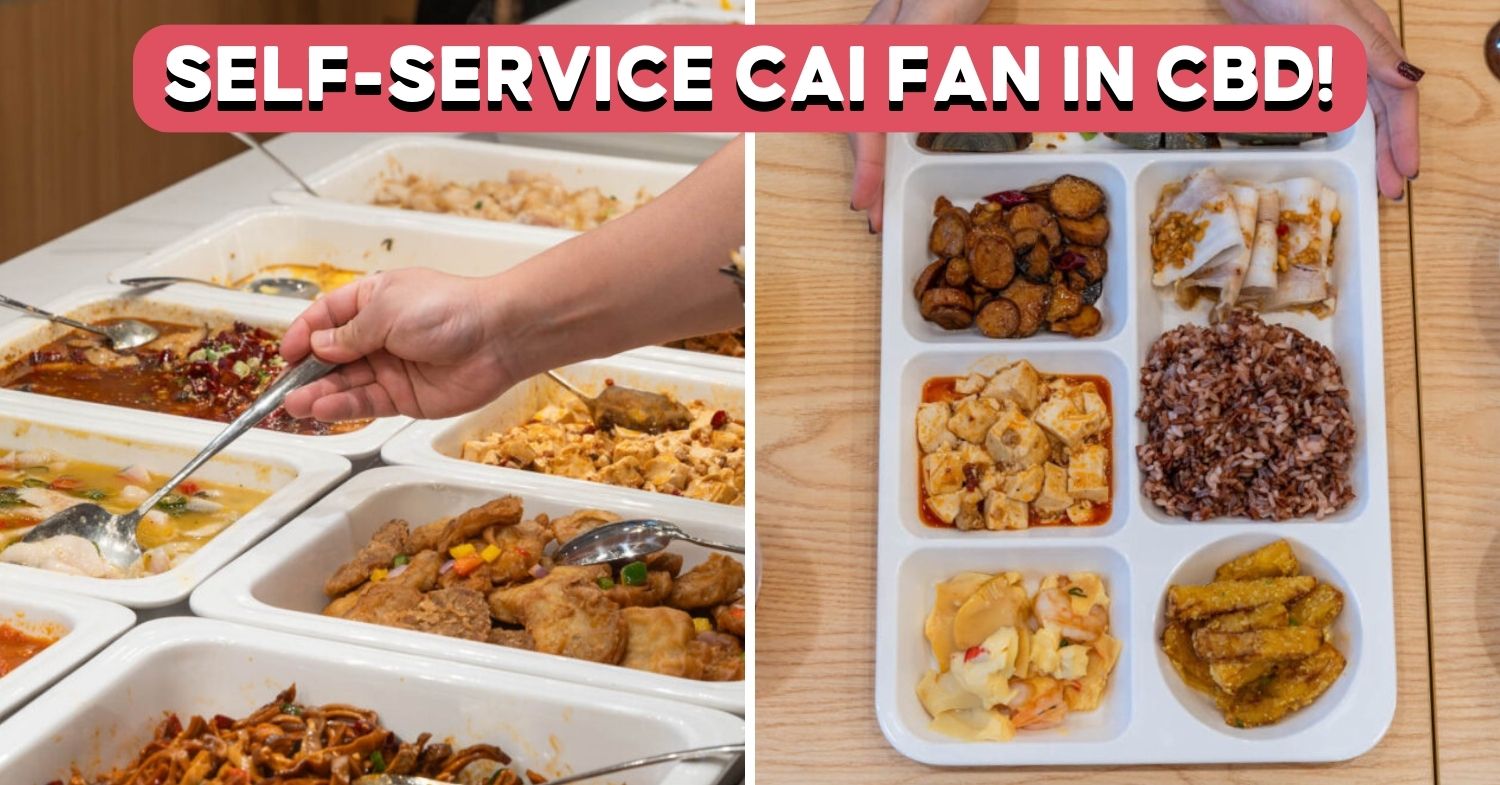 Asia Square Fun Rice The Viral Pay-By-Weight Cai Png Eatery Opens At Asia Square - Singapore ...