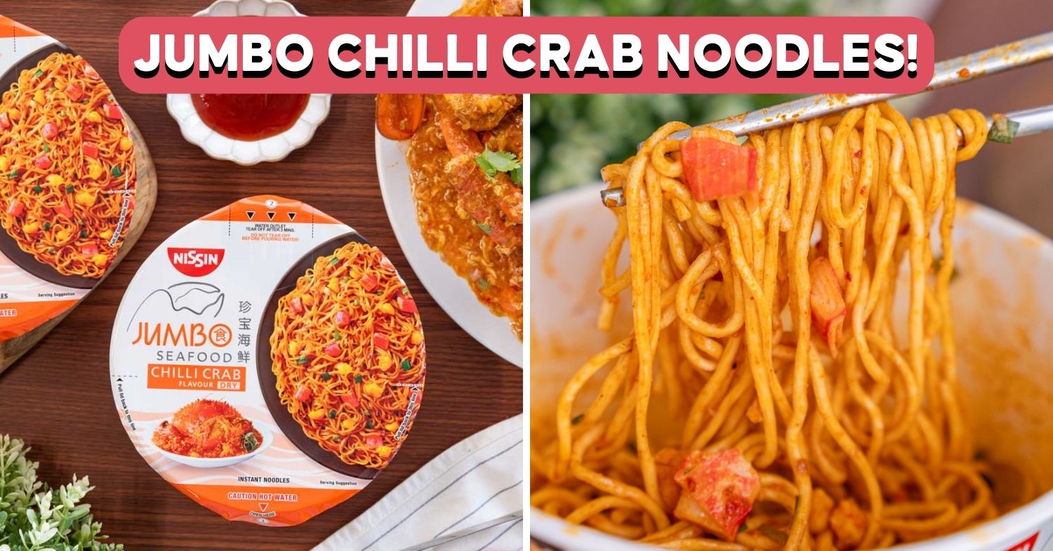 NISSIN Collabs With JUMBO Seafood To Launch New Chilli Crab Instant
