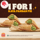 Burger King - 1-FOR-1 Kaya Pandan Pie - Singapore Promo
