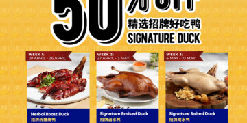 Ducking Good - 50% OFF Signature Ducks - Singapore Promo