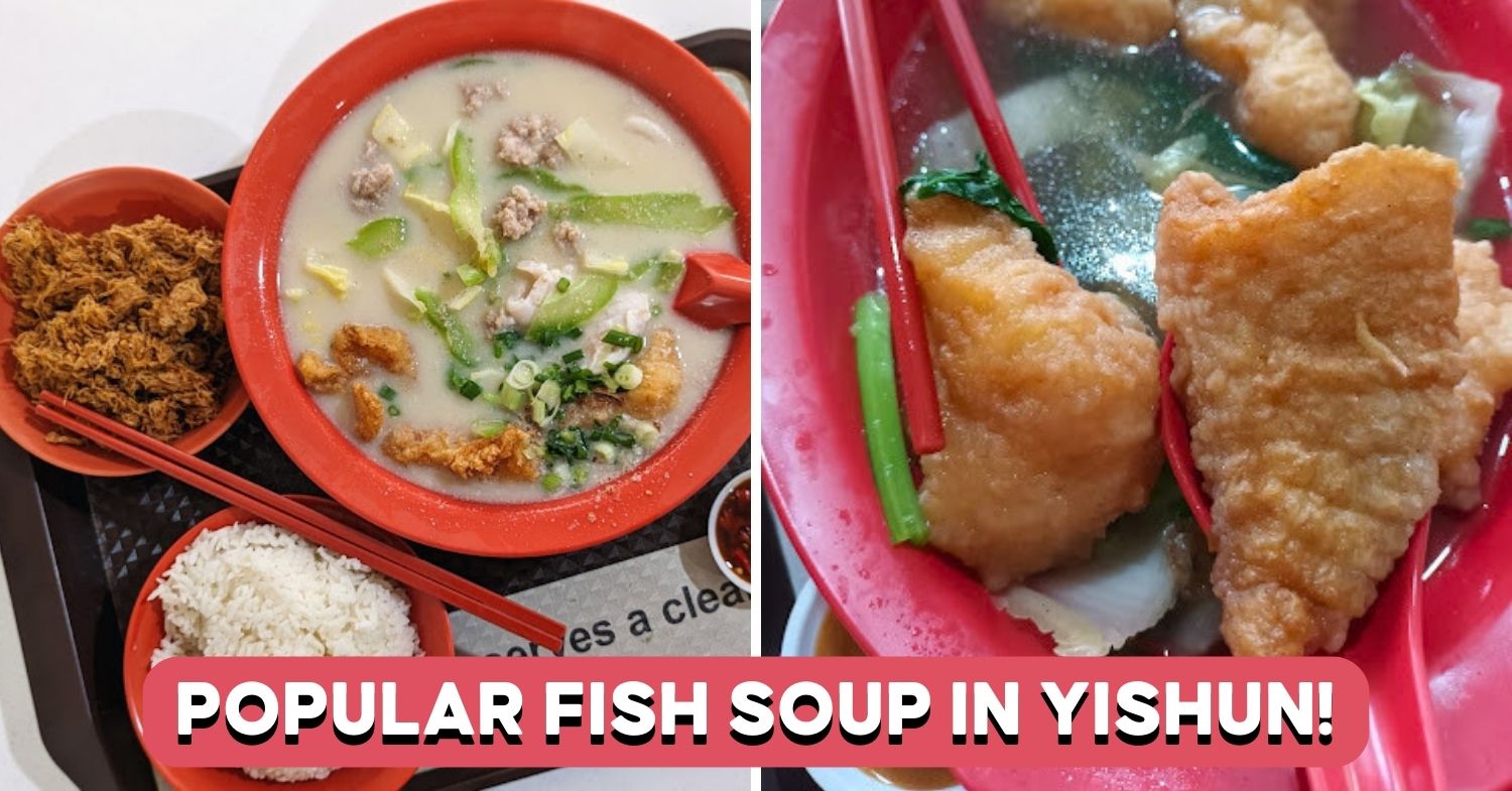 Lu Jia Fish Soup LongQueue Yishun Stall With 5 Fish Soup And Super