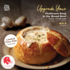 Paris Baguette - $2+ OFF Mushroom Soup Bread - Singapore Promo