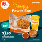 Popeyes - UP TO 48% OFF Poppy Power Box -Singapore Promo
