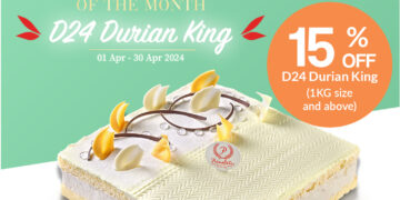 PrimaDéli - 15% OFF D24 Durian King - Singapore Promo