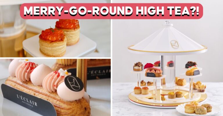 L’eclair Patisserie Has A Carousel-Inspired Afternoon Tea Near Dhoby ...