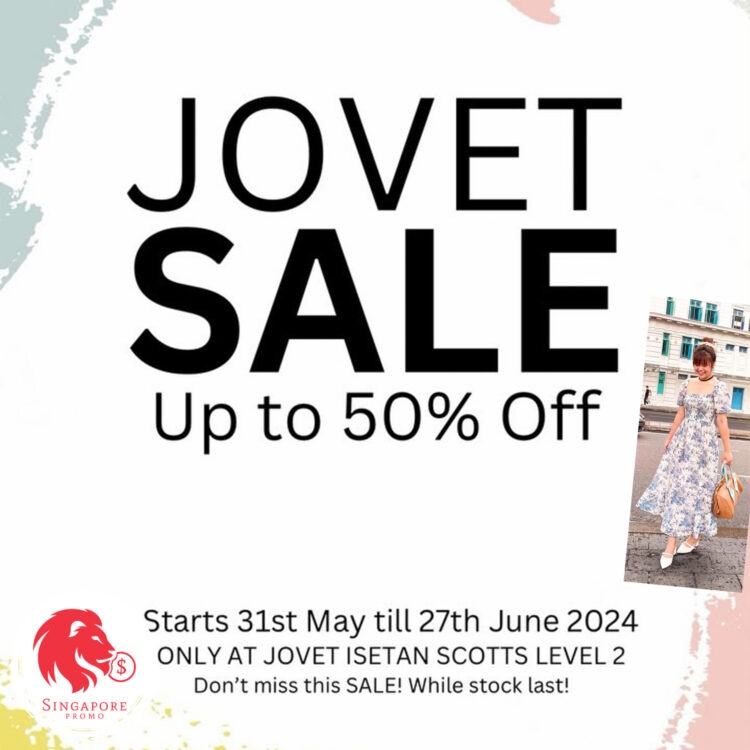 JOVET by JOOP - UP TO 50% OFF Jovet - Singapore Promo