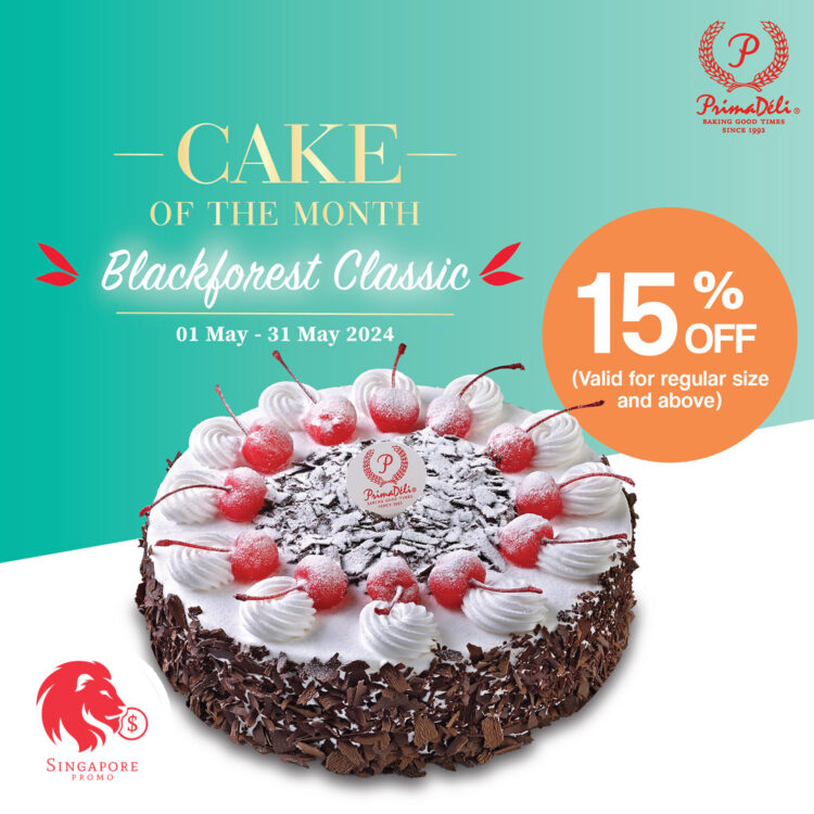 PrimaDéli - 15% OFF Blackforest Classic - Singapore Promo