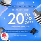 Sephora - 20% OFF Sephora Sale - Singapore Promo
