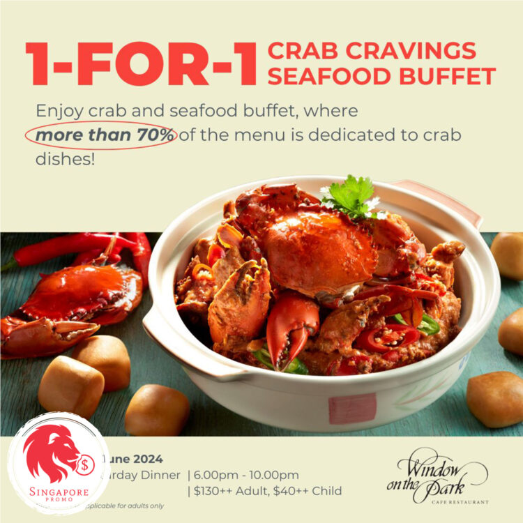 Holiday Inn - 1-FOR-1 Crab Cravings Buffet! - Singapore Promo