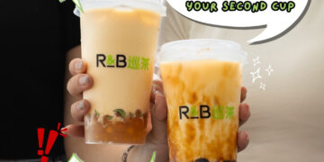 R&B Tea - 50% OFF Second Cup - Singapore Promo