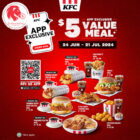 KFC - $5+ Value Meal - Singapore Promo