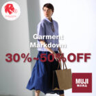MUJI - 30% OFF Mens & Ladies Fashion Wear - Singapore Promo