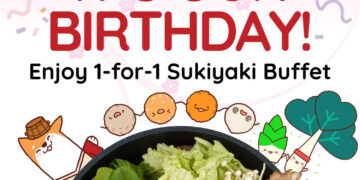 Suki-Ya - 1-FOR-1 Sukiyaki Buffet - Singapore Promo