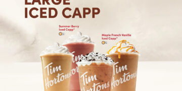 Tim Hortons - 1-FOR-1 Large Iced Capp - Singapore Promo
