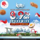 Kazo - 8.9% OFF Storewide - Singapore Promo