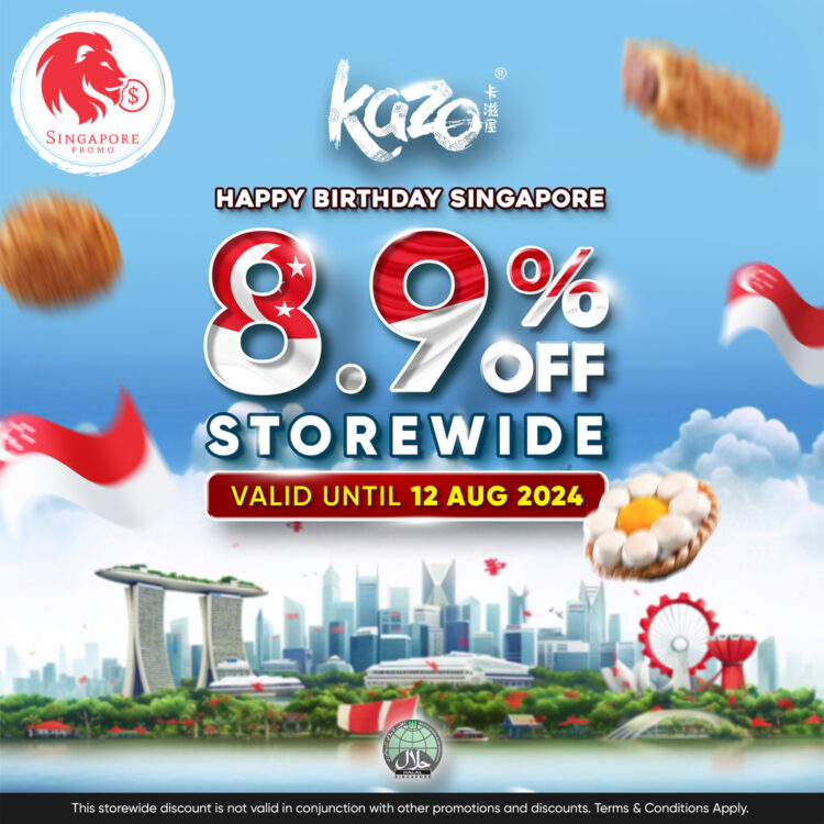 Kazo - 8.9% OFF Storewide - Singapore Promo