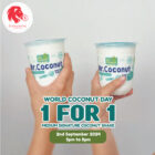 Mr Coconut - 1-FOR-1 Coconut Shake - Singapore Promo