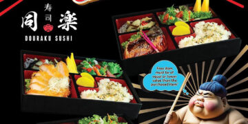 Douraku Sushi - Buy 3 Bentos Get 1 FREE - Singapore Promo