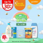 Guardian - UP TO 30% OFF Baby Essentials - Singapore Promo