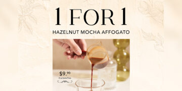 O'Coffee Club - 1-FOR-1 Hazelnut Mocha Affogato - Singapore Promo