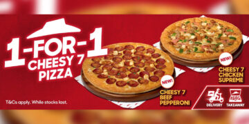 Pizza Hut - 1-FOR-1 Selected Cheesy 7 - Singapore Promo