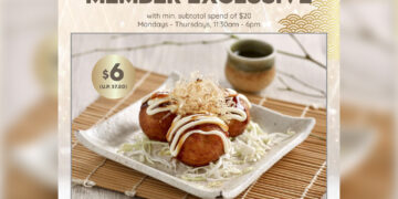 SUSHI TEI - $6 Big Takoyaki - Singapore Promo