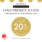 Sephora - 20% OFF Members - Singapore Promo