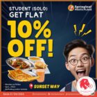 Springleaf Prata Place - 10% OFF for Students - Singapore Promo