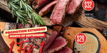 Swiss Butchery - 1-FOR-1 Steaks - Singapore Promo