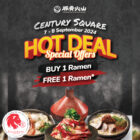 Tonkotsu Kazan - Buy 1 Ramen FREE 1 Ramen - Singapore Promo