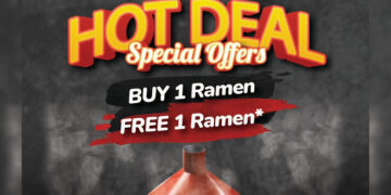 Tonkotsu Kazan - Buy 1 Ramen FREE 1 Ramen - Singapore Promo