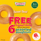 Krispy Kreme - Free 6 Glazed Doughnuts - Singapore Promo