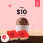 TheJellyHearts - $10 Cake & Ice Cream Set - Singapore Promo