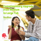 llaollao - FREE Upgrade to Large Tub - Singapore Promo