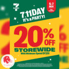 7-Eleven - 20% OFF Storewide - Singapore Promo