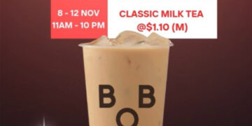 Bober Tea - $1.10 Milk Tea - Singapore Promo