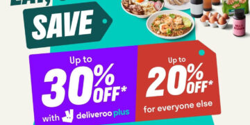 Deliveroo - 30% OFF Selected Brands - Singapore Promo