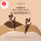 GODIVA - 1-FOR-1 Soft Serve Twists - Singapore Promo